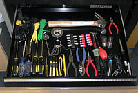 One of our workbench toolboxes.