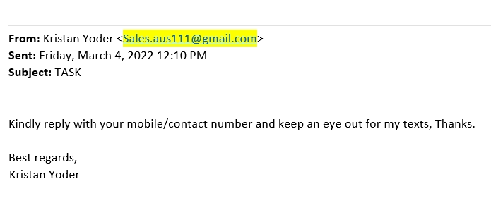 email name spoofing