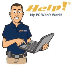 Contact Quick Connect if you need "HELP! My PC Won't Work" 