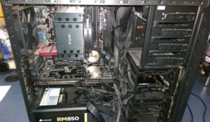 QC Computer Repair Before