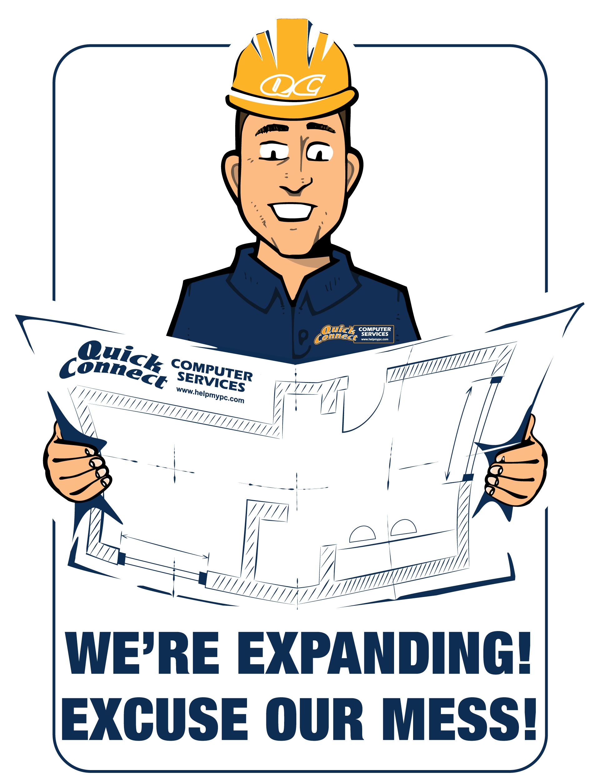 Please Excuse our Mess! | Quick Connect Computer Services