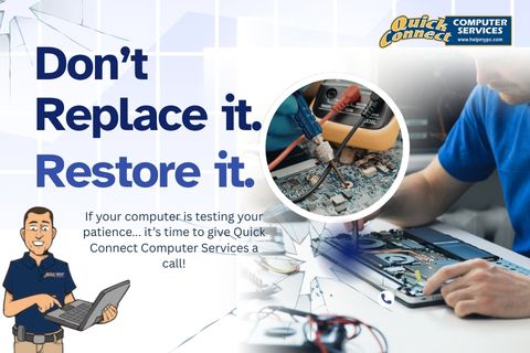 Don't replace it. Restore it.